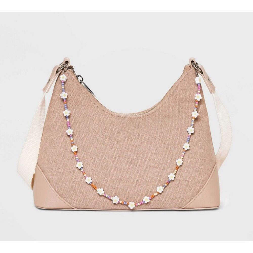Wild Fable Crossbody with Beaded Flower Chain Handbag